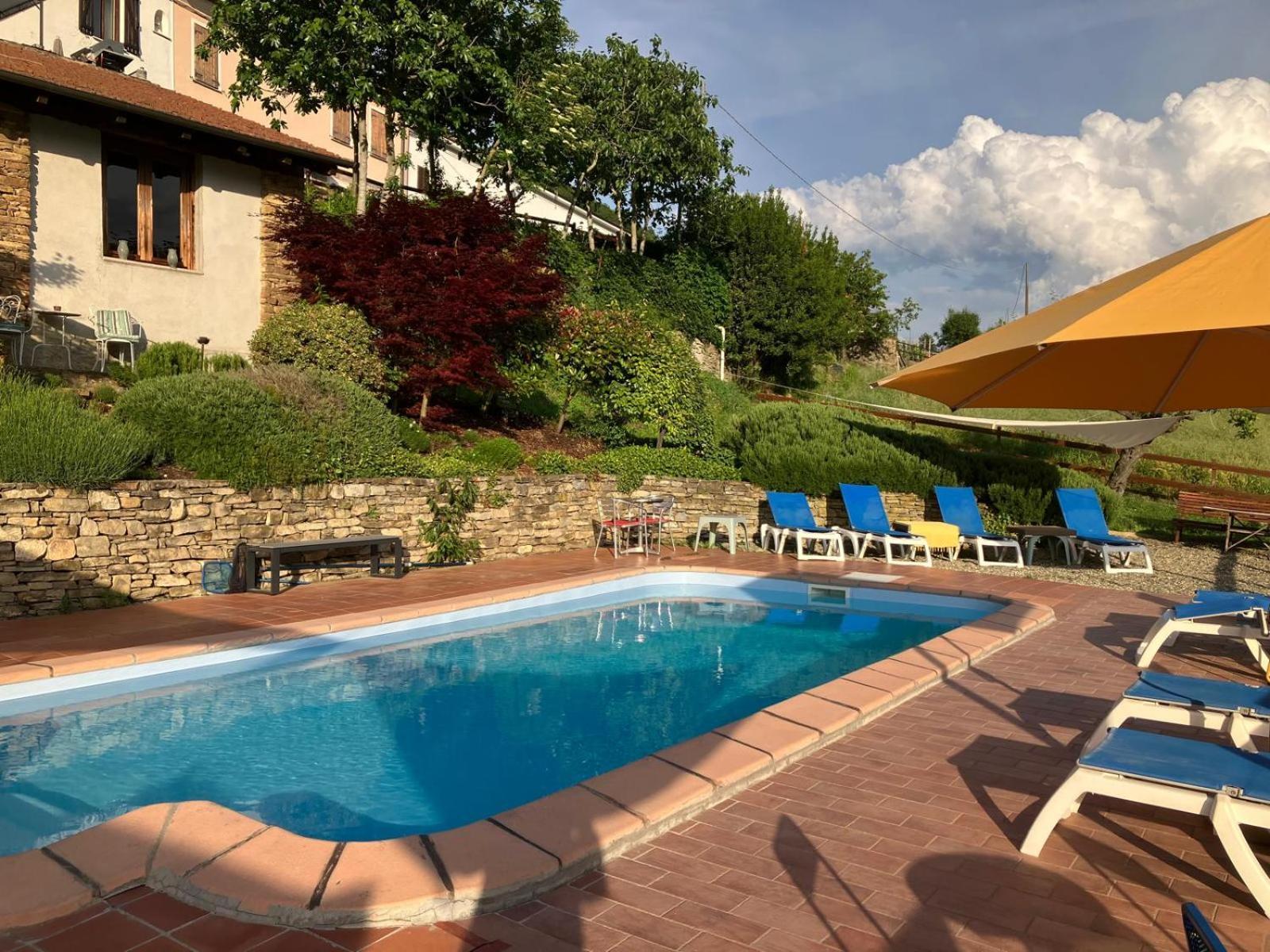 Casa Petra - Casa Tre Stelle - Casa Caneva - Ferien Fuer 6-14 Personen Ponti Екстериор снимка